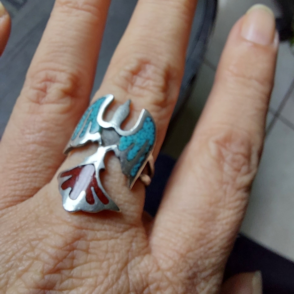 Old Pawn Sterling Ring